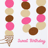 Ice Cream Cone Birthday Card - DIGS