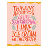 Ice Cream Freezer Love Card - DIGS