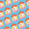 I'd Rather Stay Home Cat Sticker - DIGS