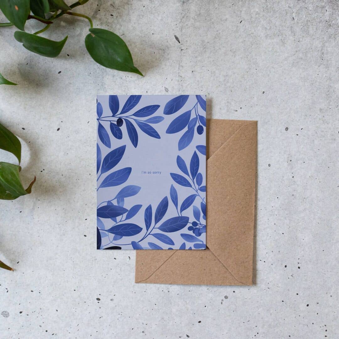 I'm So Sorry Sympathy Card - DIGS