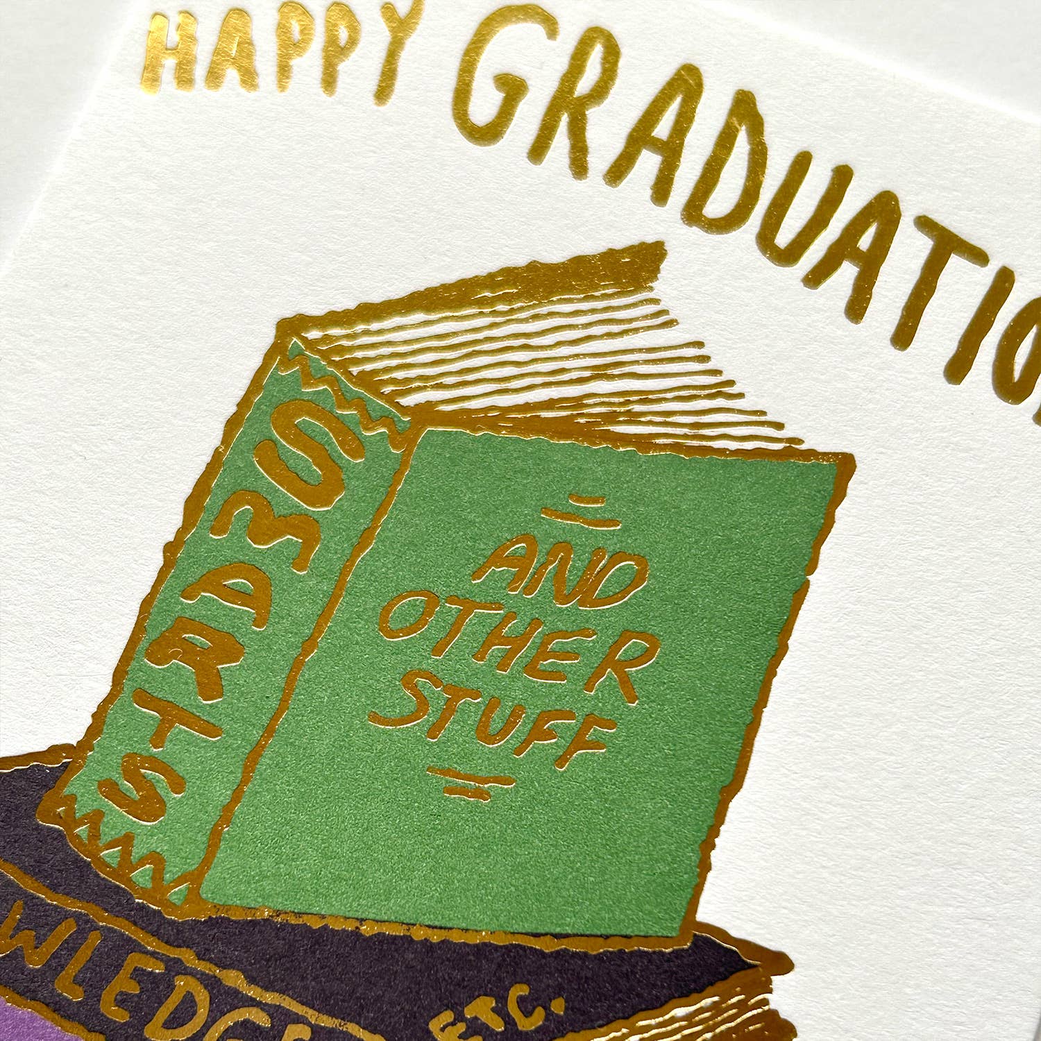 Important Books Graduation Card - DIGS