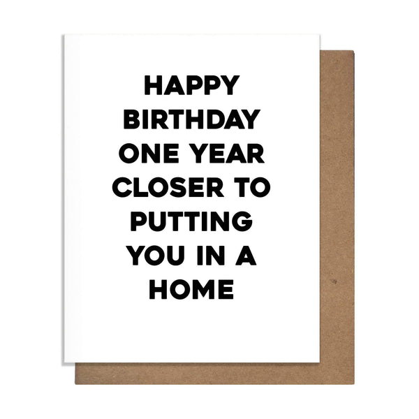 In a Home Birthday Card - DIGS