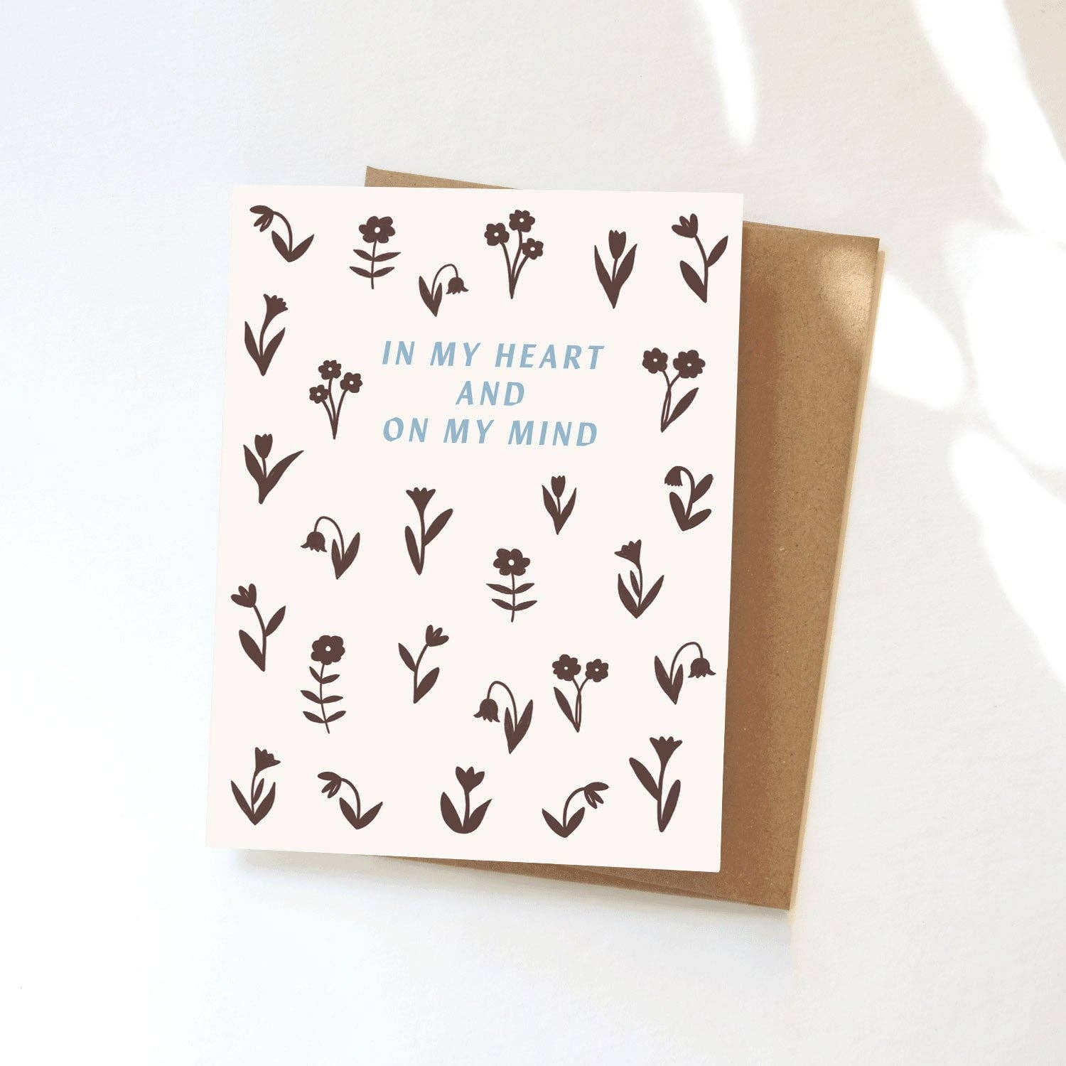 In My Heart Sympathy Card Card - DIGS