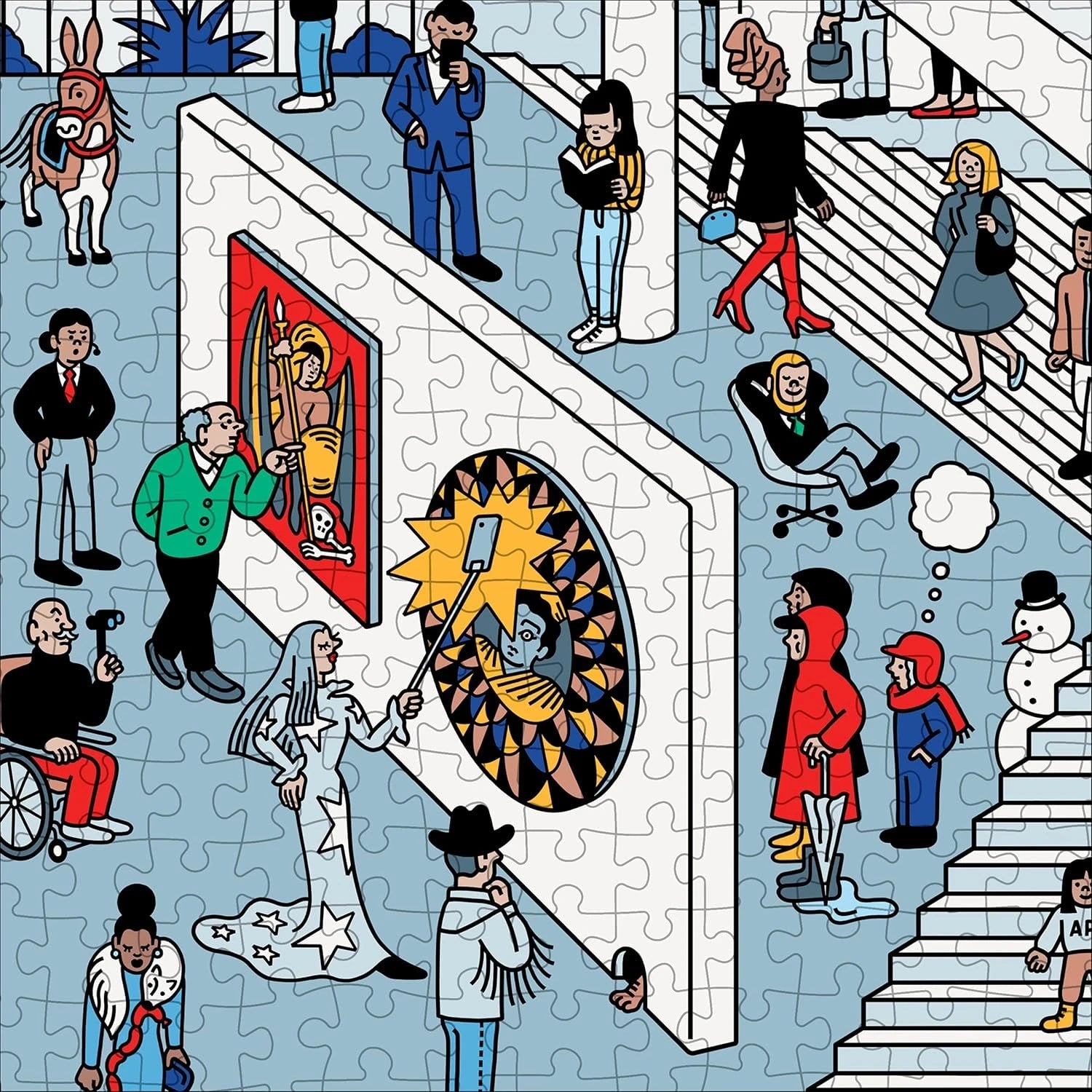 In the Museum 1000 Piece Puzzle - DIGS