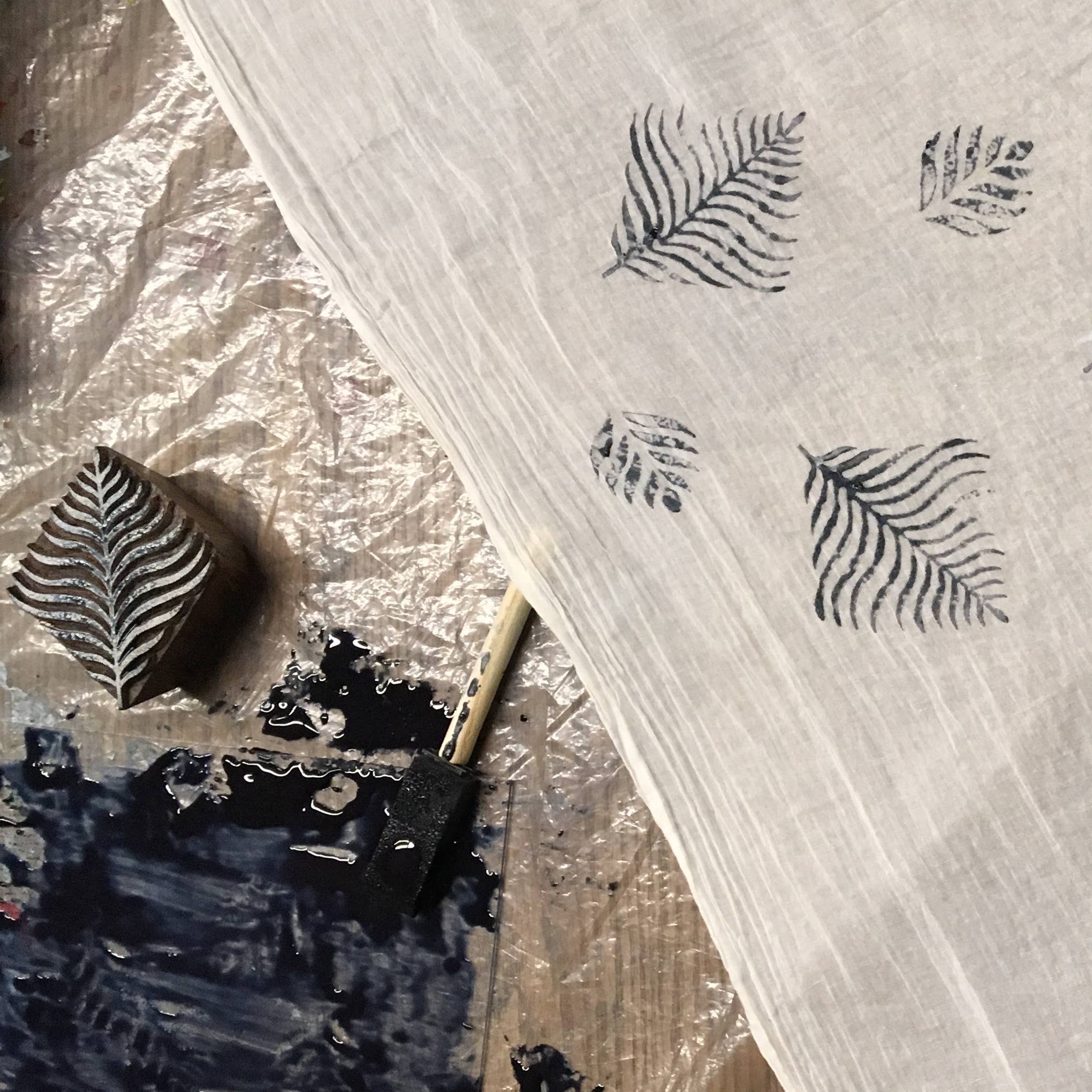 Indigo Blockprinting Kit - DIGS