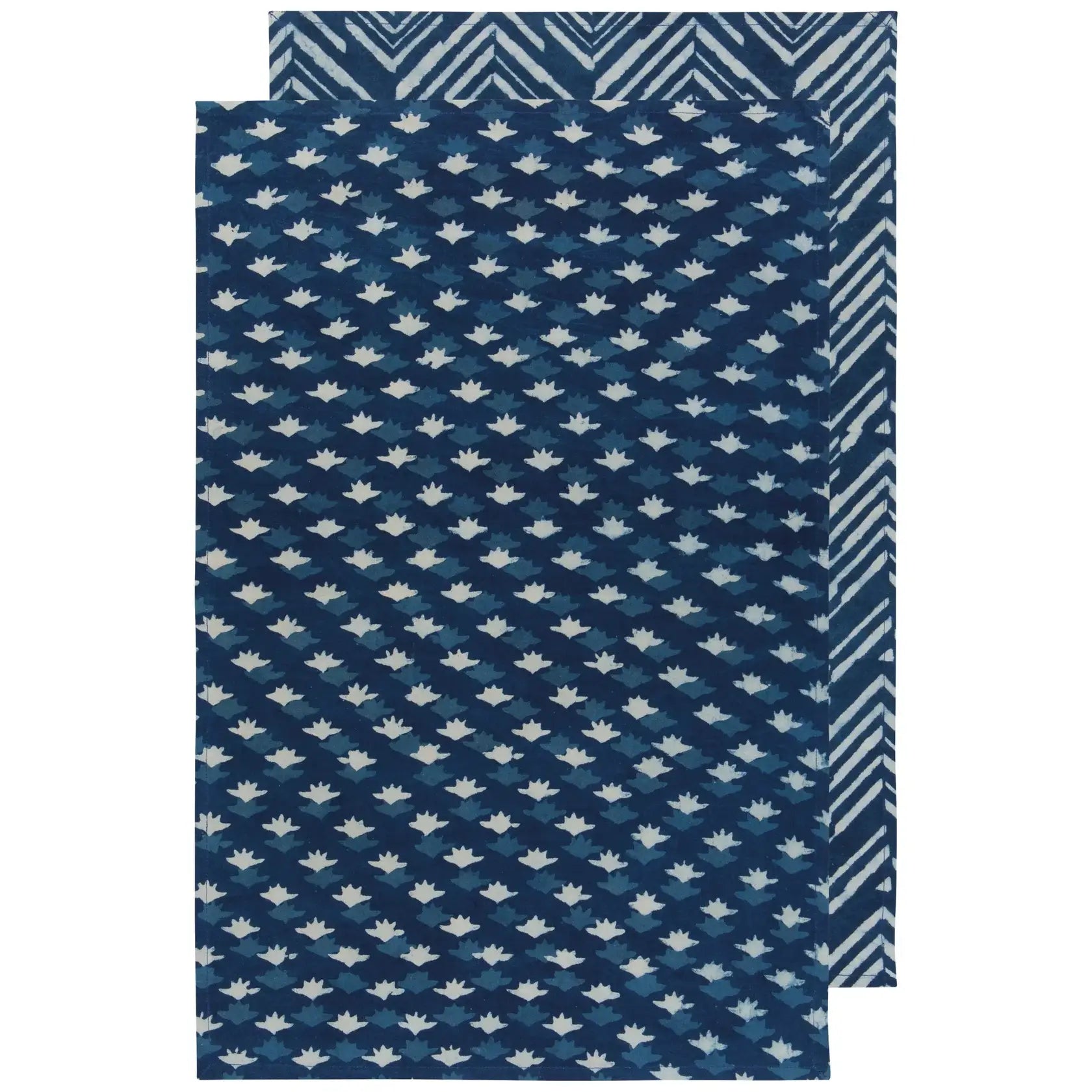 Inlet Block Printed Dishtowels - Set of 2 - DIGS