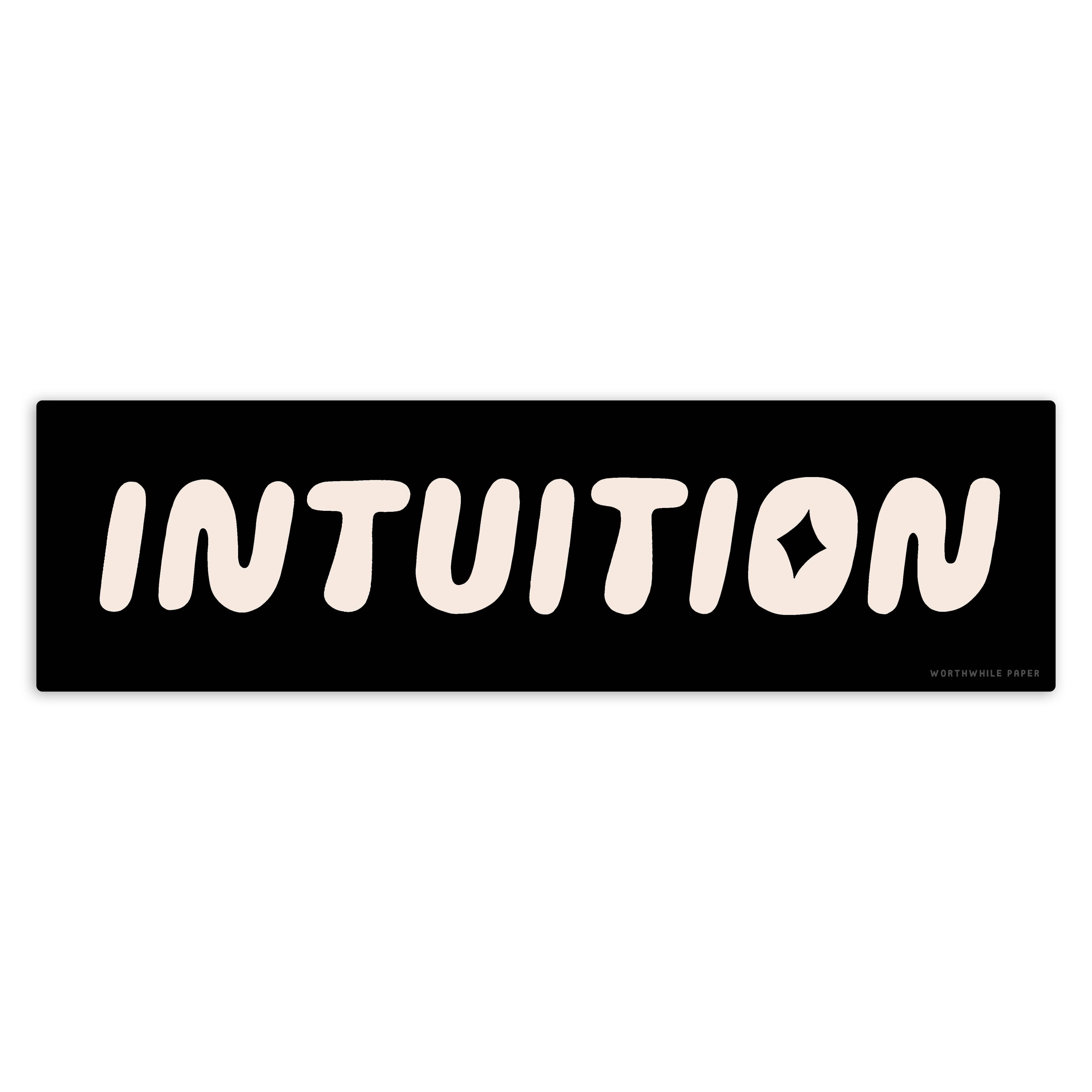 Intuition Sticker - DIGS