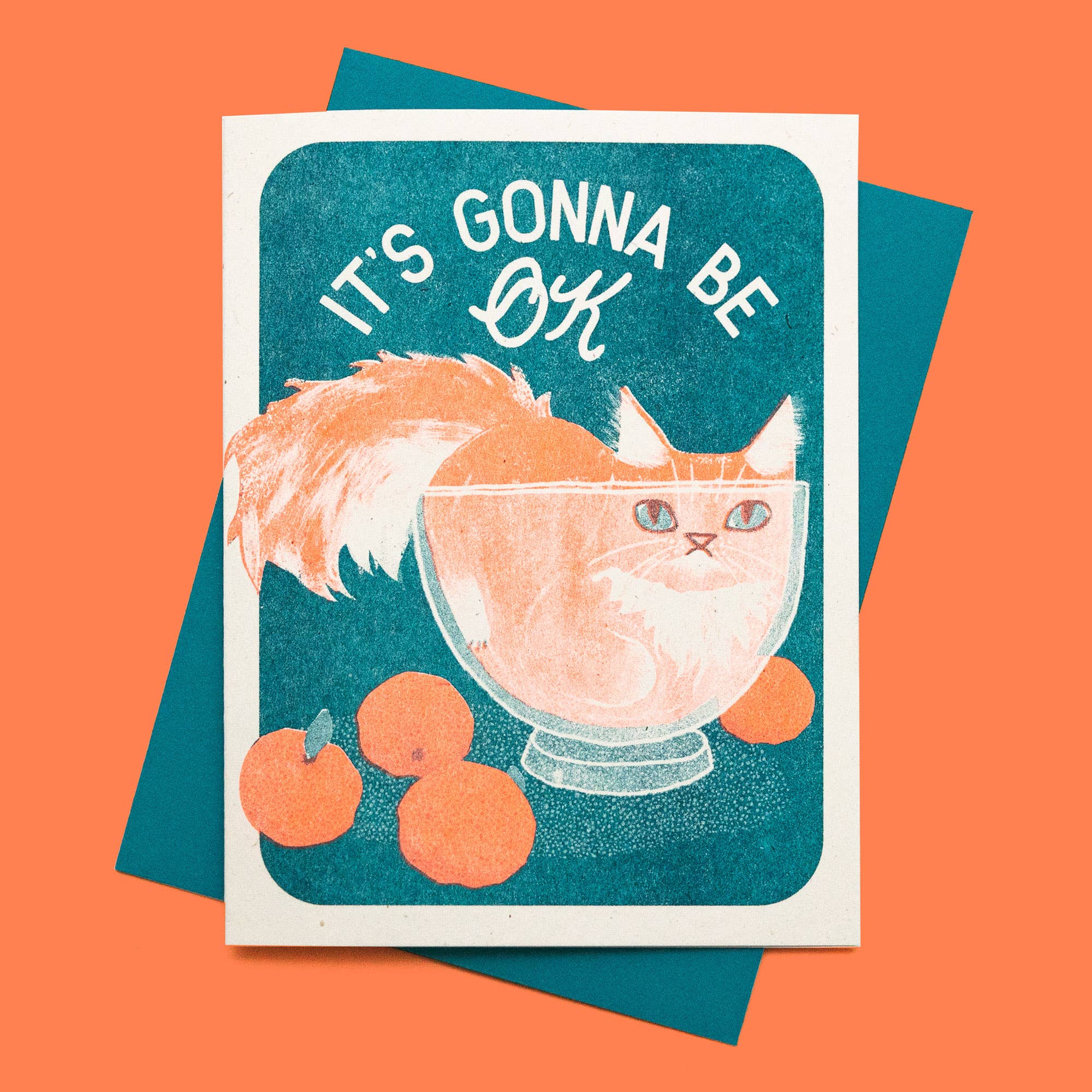 It's Gonna Be OK Cat Sympathy Card - DIGS