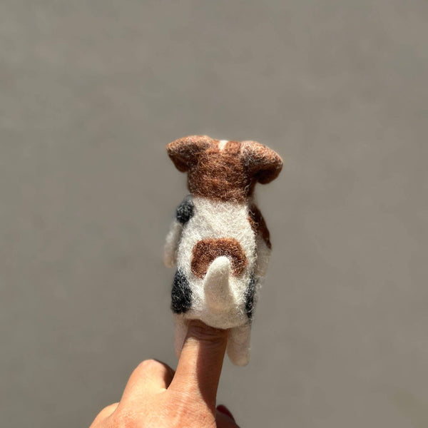 Jack Russell Terrier Finger Puppet - DIGS