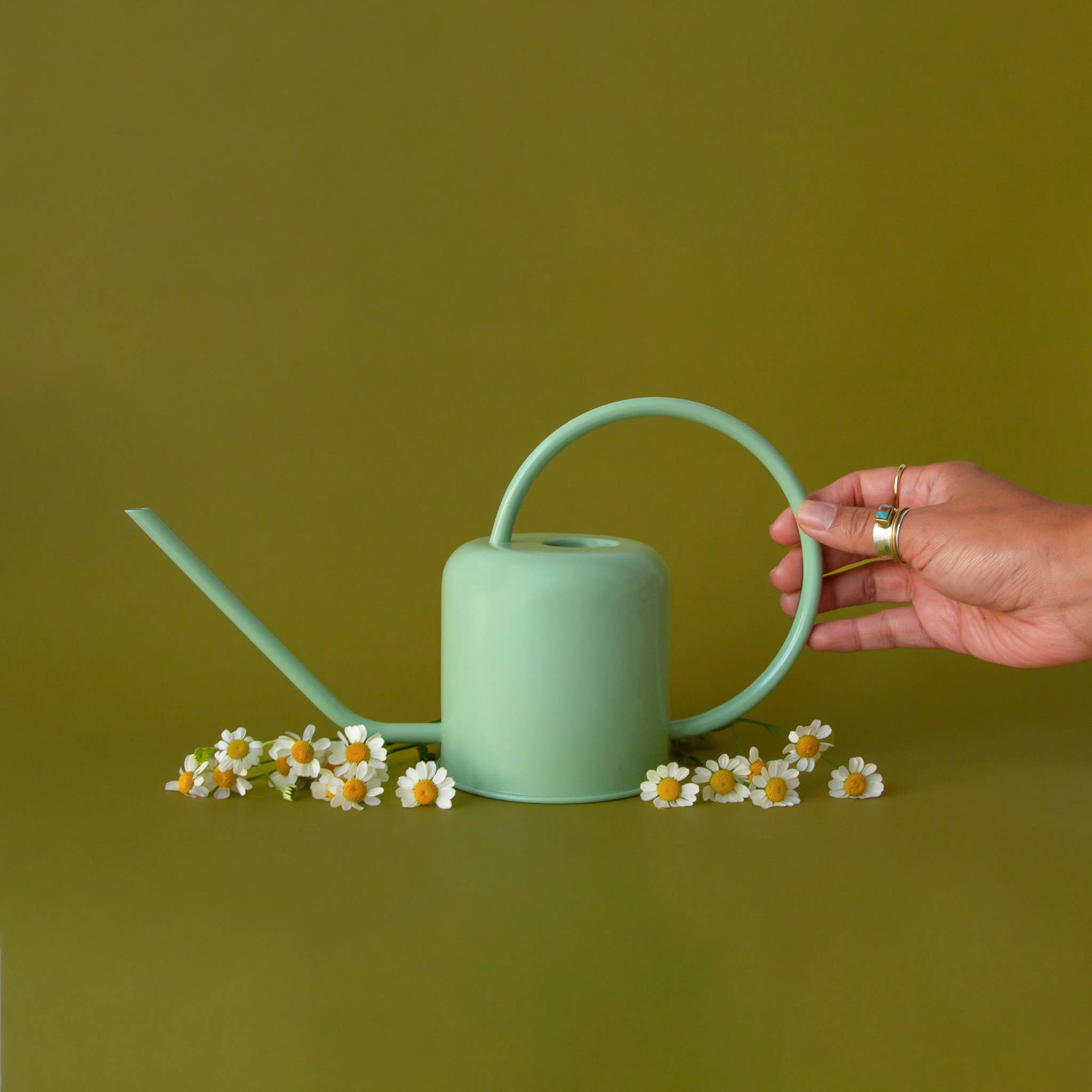 Jade Petite Cascade Watering Can - DIGS