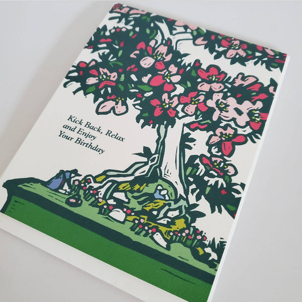 Japanese Bonsai Birthday Card - DIGS