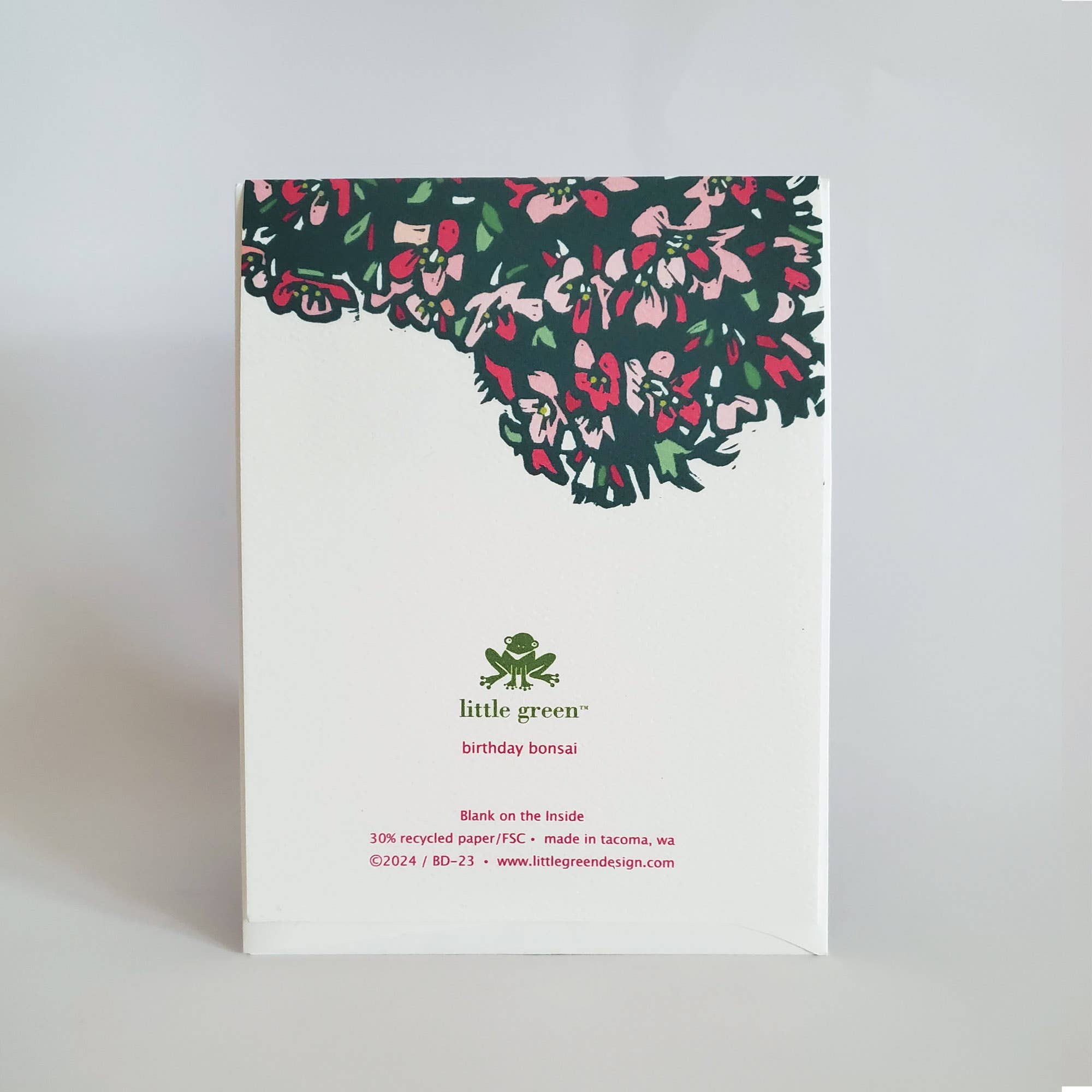Japanese Bonsai Birthday Card - DIGS