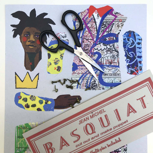 Jean Michel Basquiat Cut and Make Puppet - DIGS