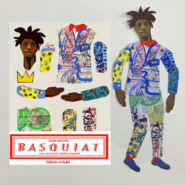 Jean Michel Basquiat Cut and Make Puppet - DIGS