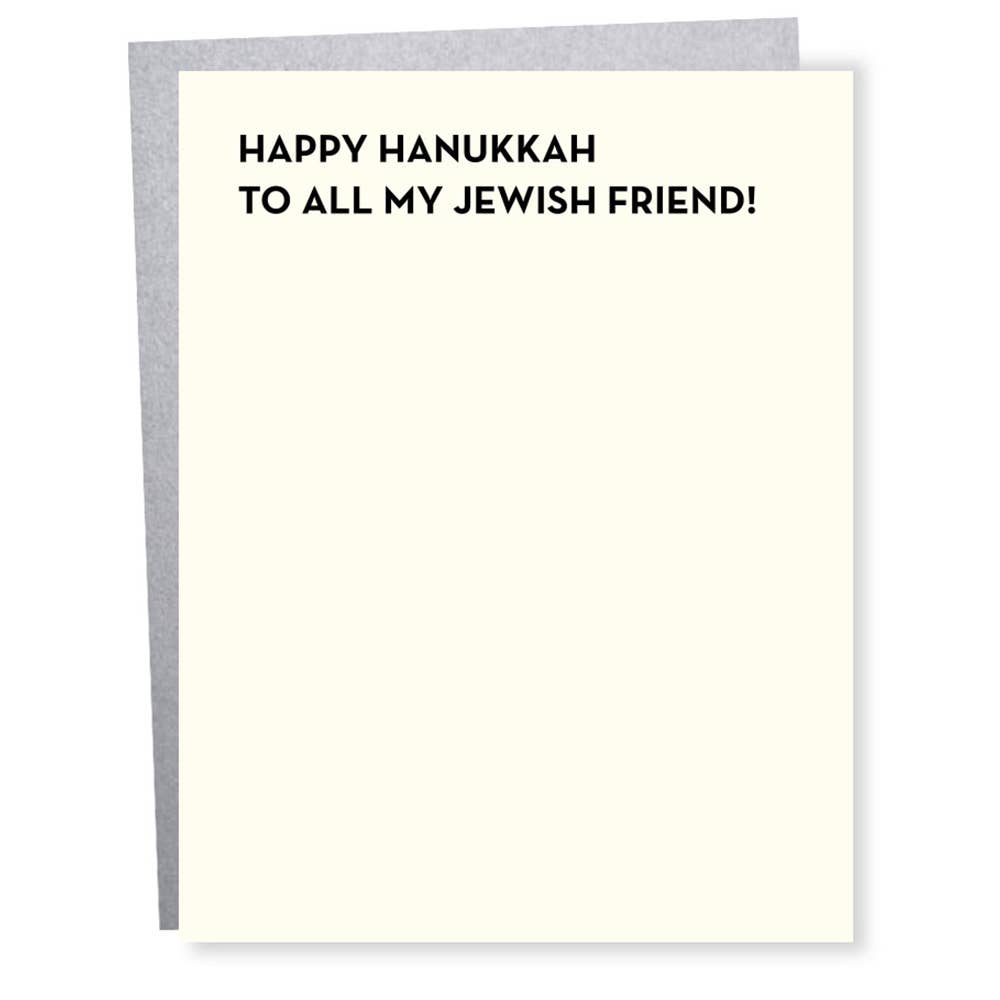 Jewish Friend Card - DIGS