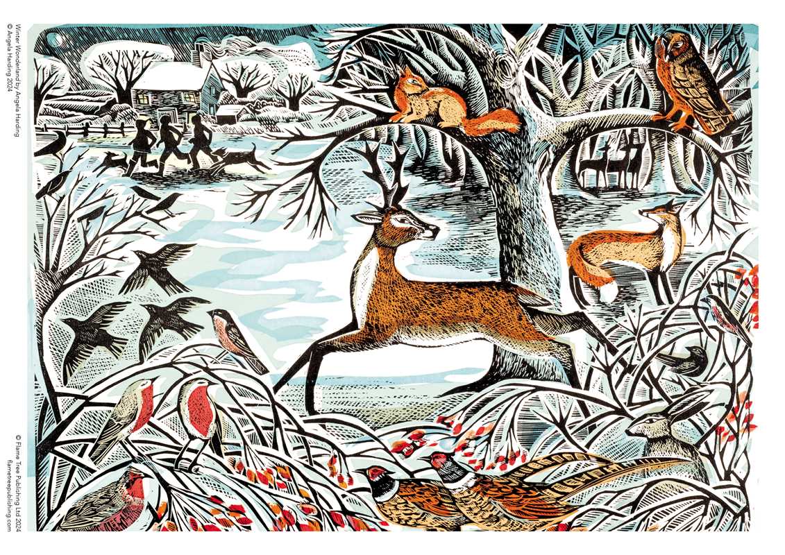 Jigsaw Puzzle: Angela Harding Winter Wonderland - DIGS