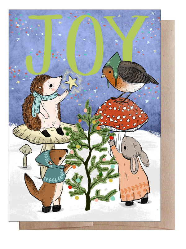 Joy Holiday Card - DIGS