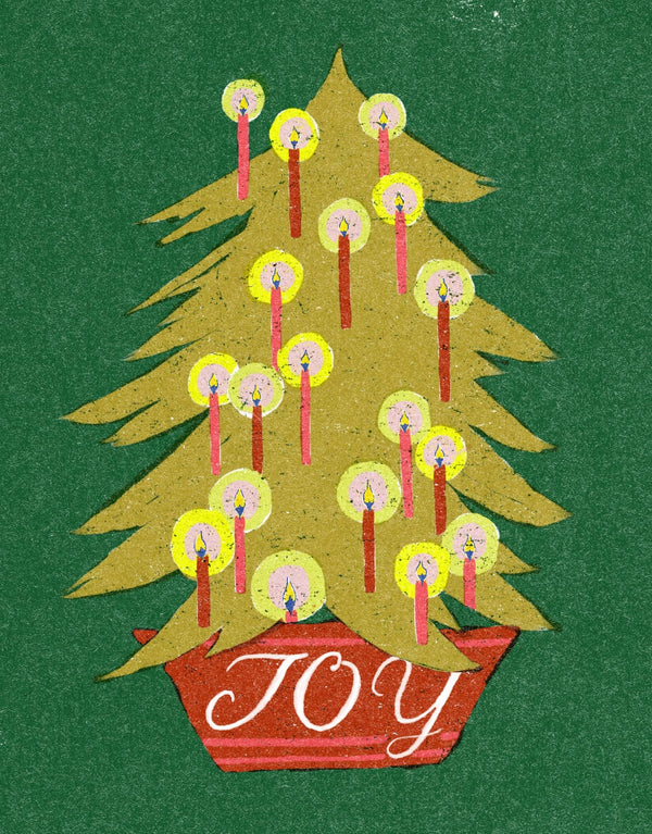 Joy Tree Holiday Card - DIGS
