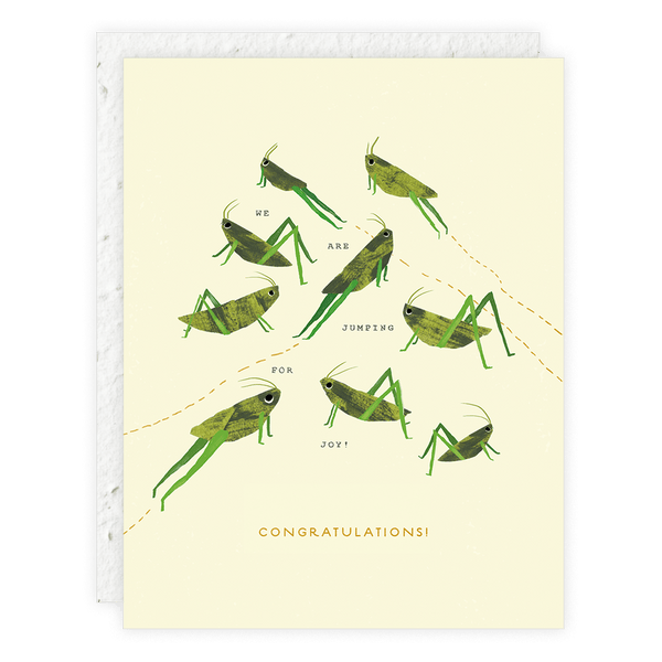 Jumping For Joy Congrats Card - DIGS