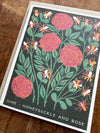 June Month Flowers Card - DIGS