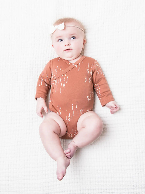 Kai Kimono Bodysuit: Rocco Cedar - DIGS