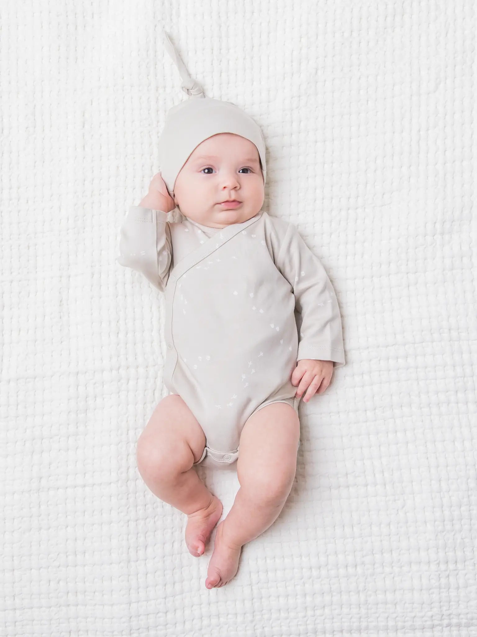 Kai Kimono Bodysuit: Stone Footprints - DIGS