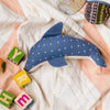 Kantha Stuffed Dolphin - DIGS