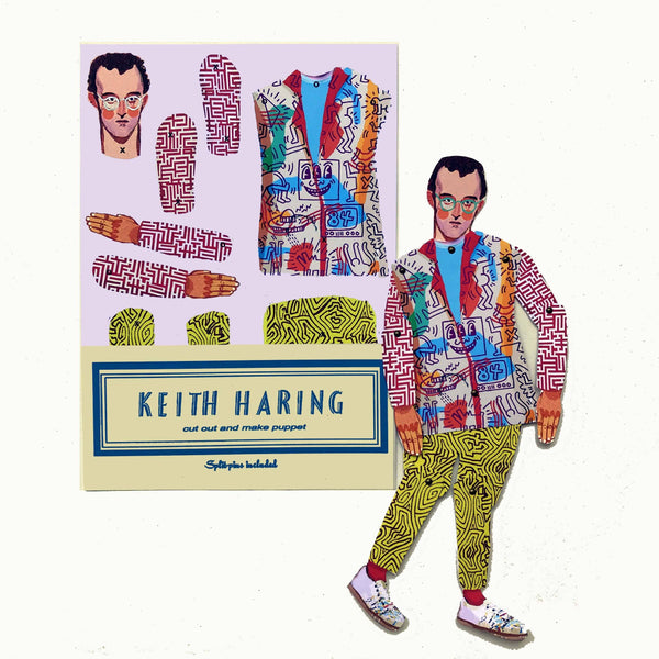 Keith Haring Cut and Make Puppet - DIGS