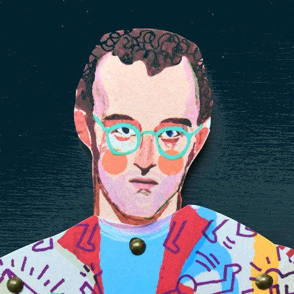 Keith Haring Cut and Make Puppet - DIGS