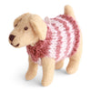 Labrador w/Knitted Sweater Ornament - DIGS