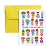 Lady Vases Thank You Card - DIGS