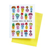 Lady Vases Thank You Card - DIGS