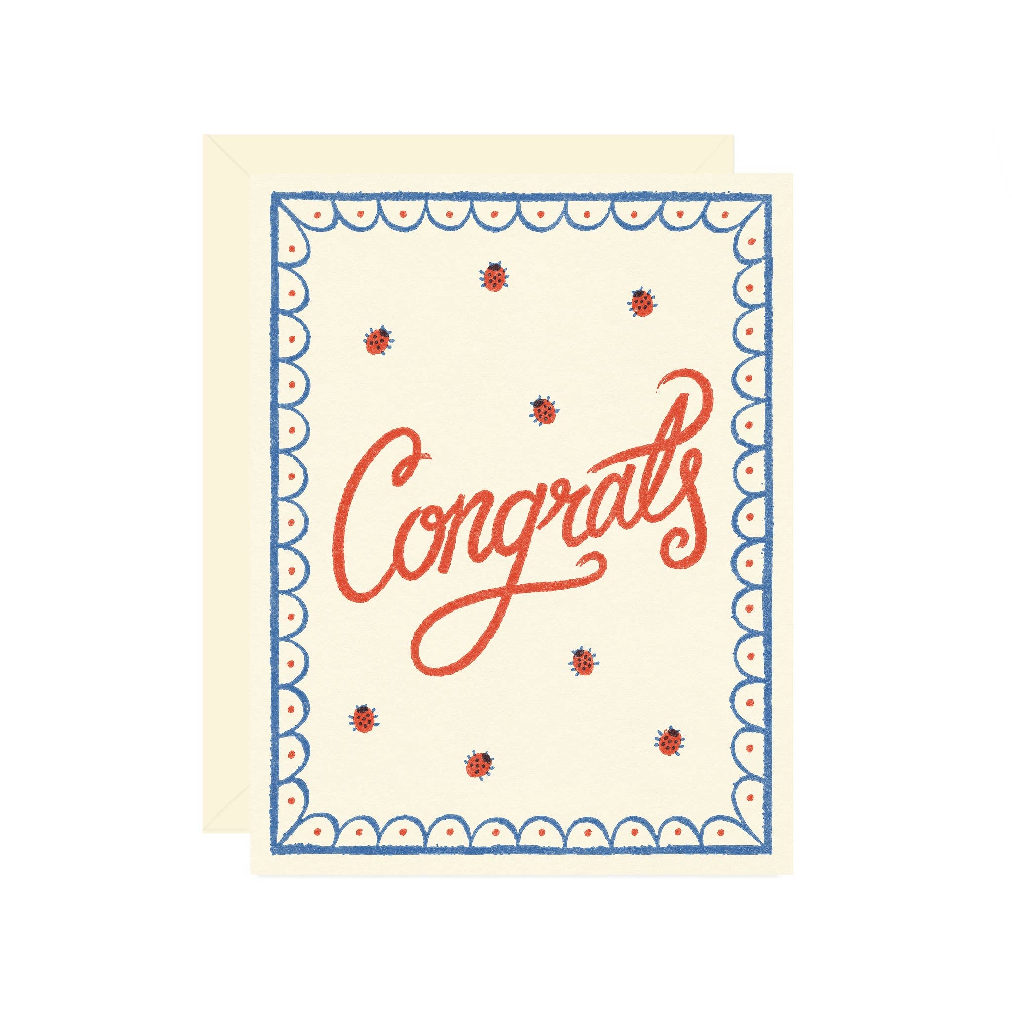 Ladybug Congrats Card - DIGS