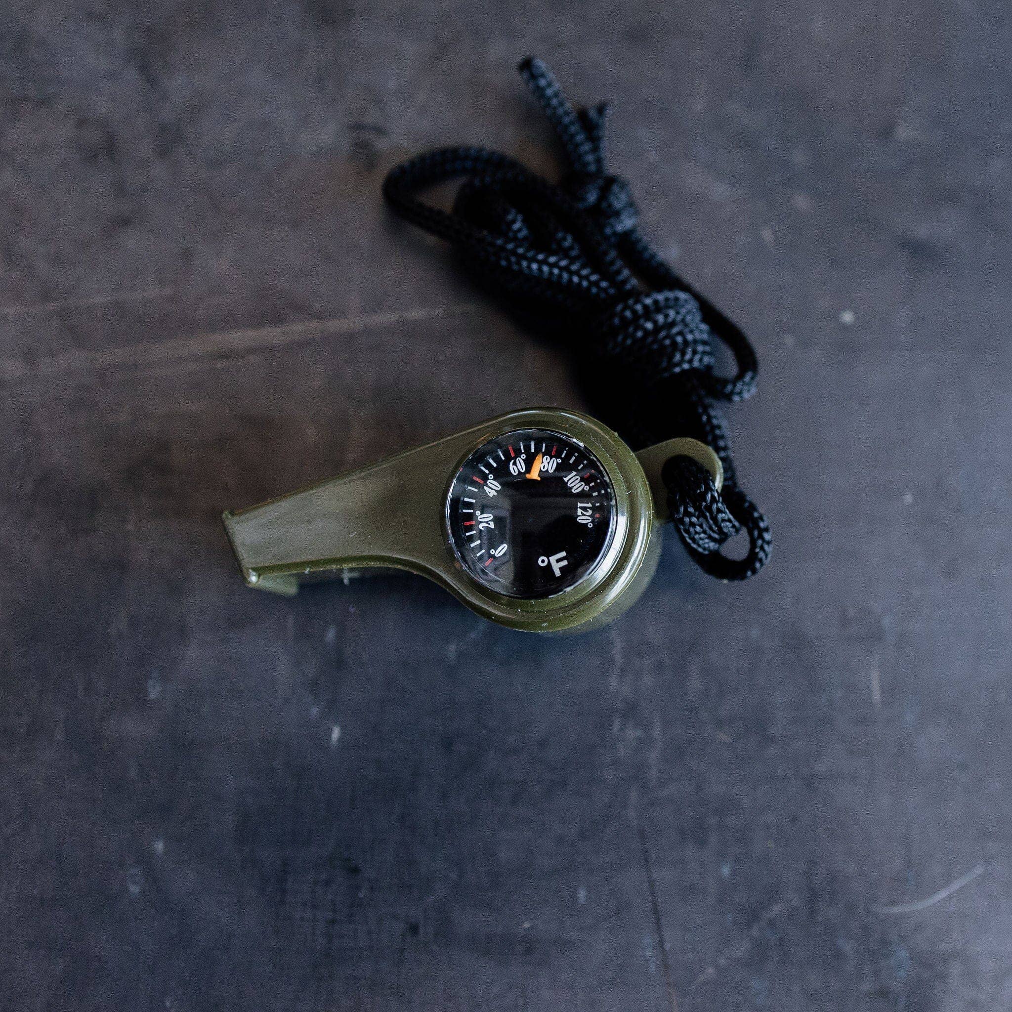 Lanyard Whistle + Thermometer + Compass - DIGS