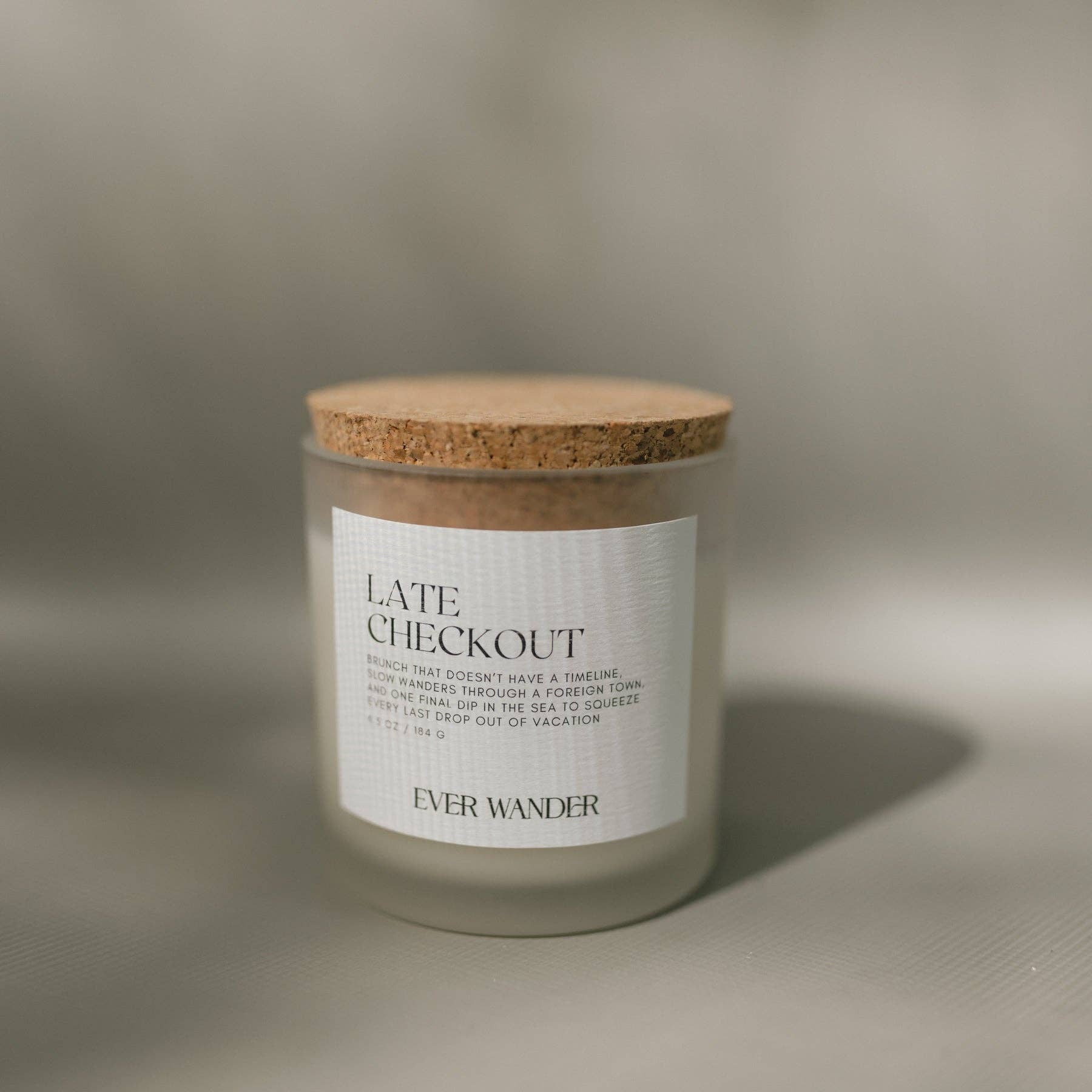 Late Checkout Candle - DIGS