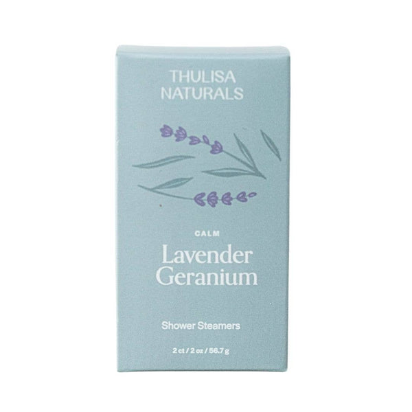 Lavender Geranium Shower Steamers - DIGS