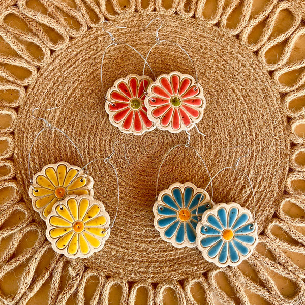 Lazy Daisy Drop Earrings - DIGS