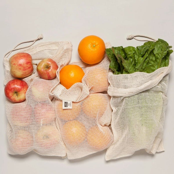 Le Marche Mesh Produce Bags - Set of 3 - DIGS