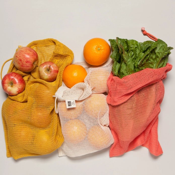 Le Marche Mesh Produce Bags - Set of 3 - DIGS