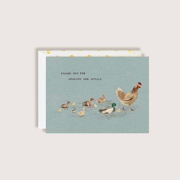 Leading Our Littles Teacher Card - DIGS