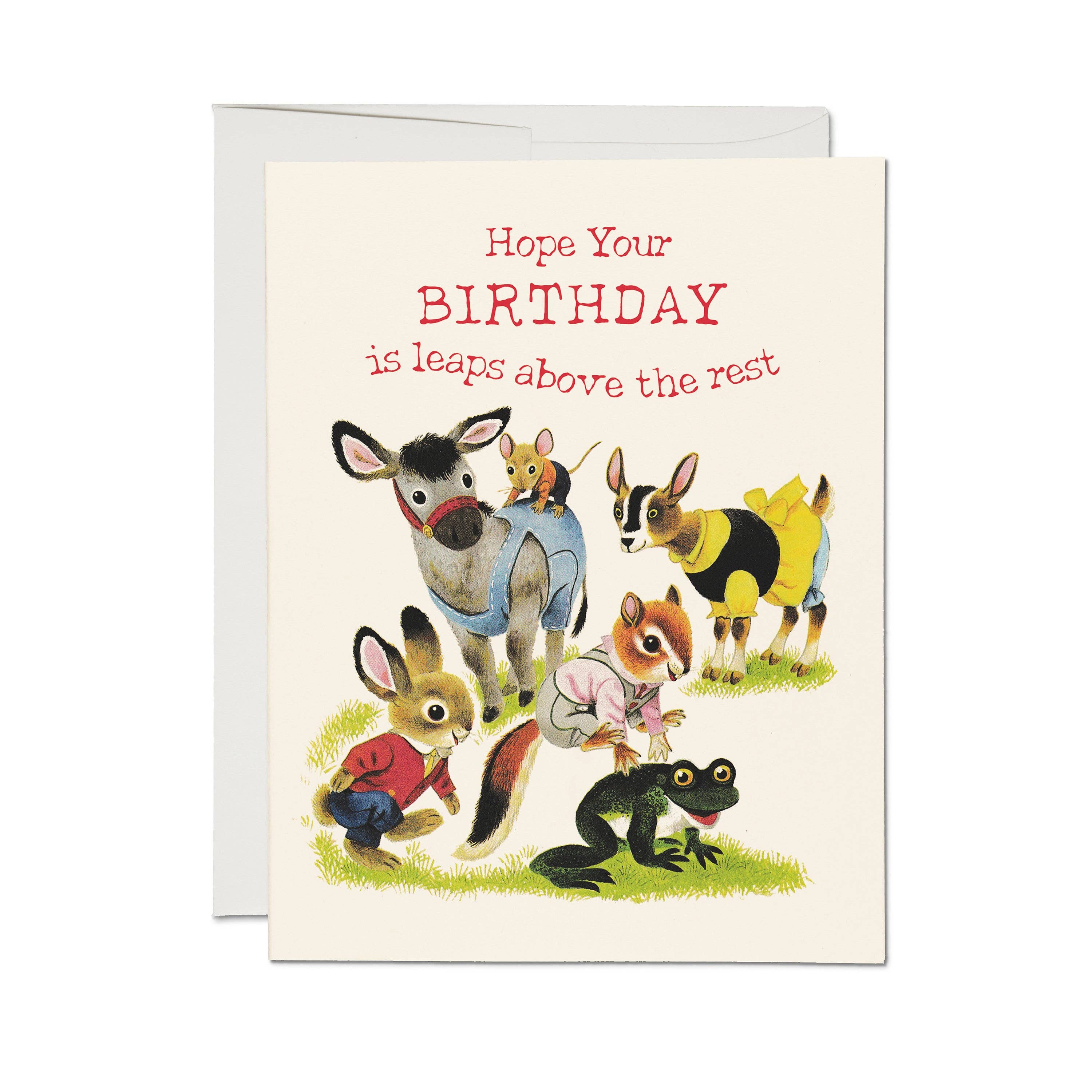 Leaps Above Birthday Card - DIGS