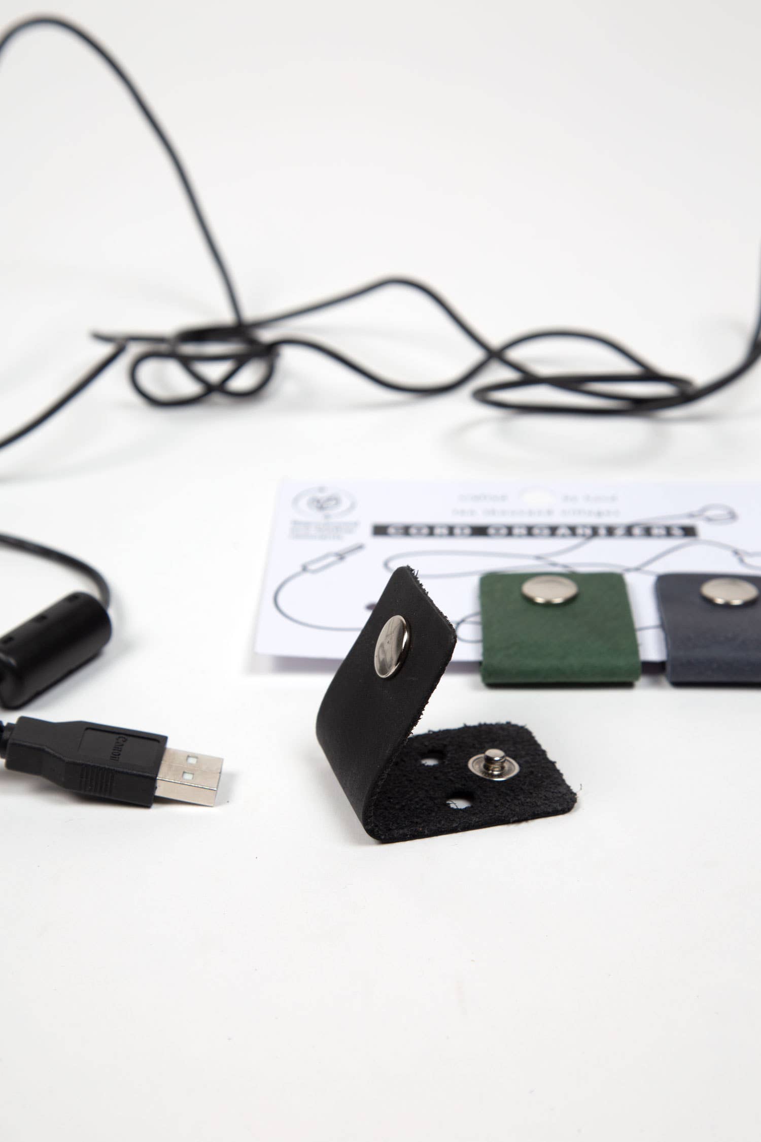 Leather Cord Organizers - DIGS