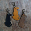 Leather Labrador Keychain - DIGS