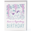 Legendary Unicorn Birthday Card - DIGS