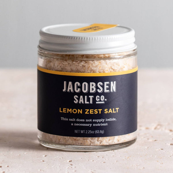 Lemon Zest Infused Sea Salt - DIGS