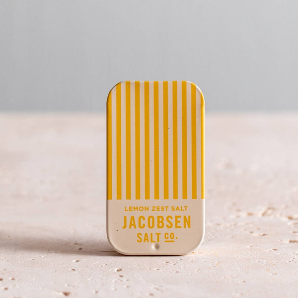 Lemon Zest Infused Sea Salt Slide Tin - DIGS