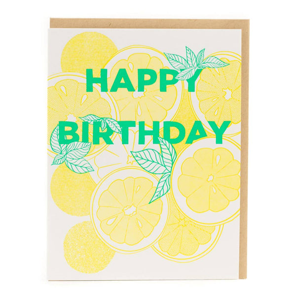 Lemons Birthday Card - DIGS