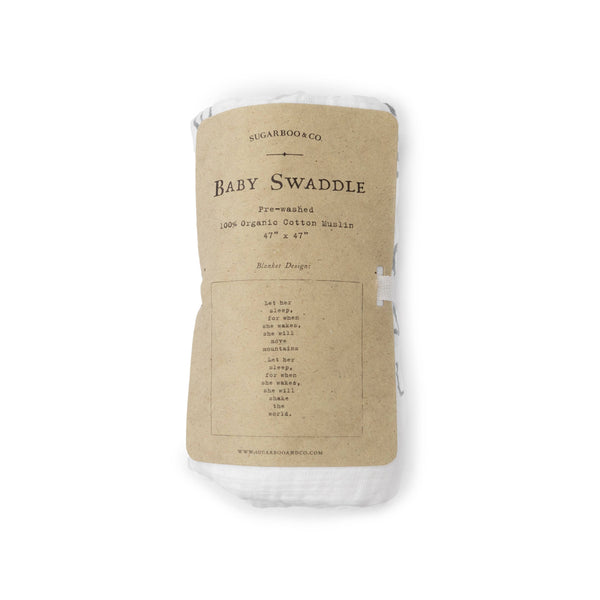 Let Her Sleep Swaddle Blanket - DIGS