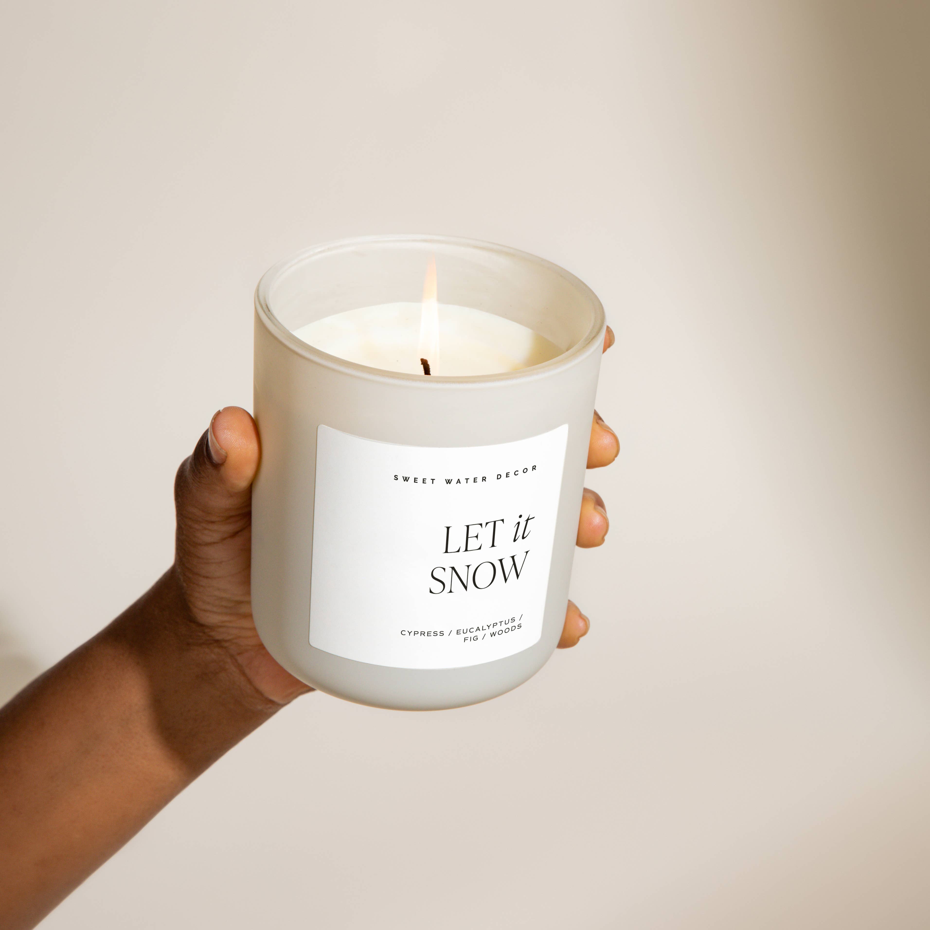 Let It Snow Candle - 15oz - DIGS