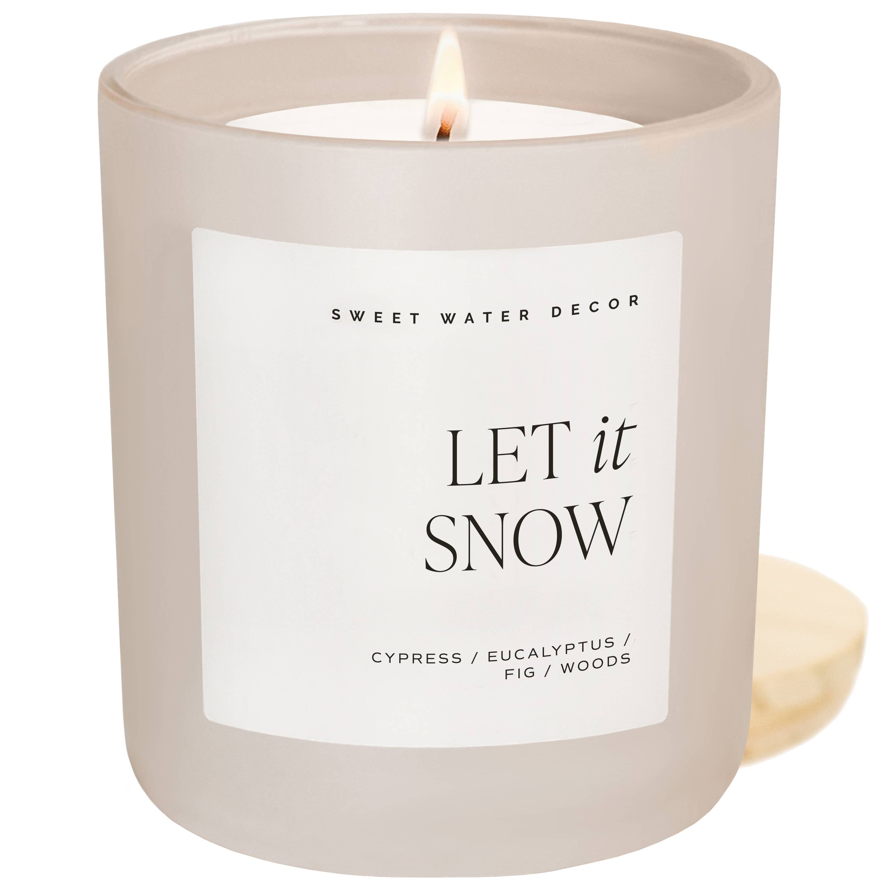 Let It Snow Candle - 15oz - DIGS
